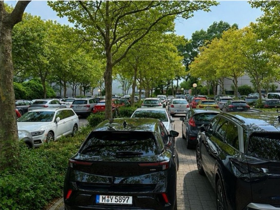 Parkplatzanlage von Travel Valet Parking Düsseldorf